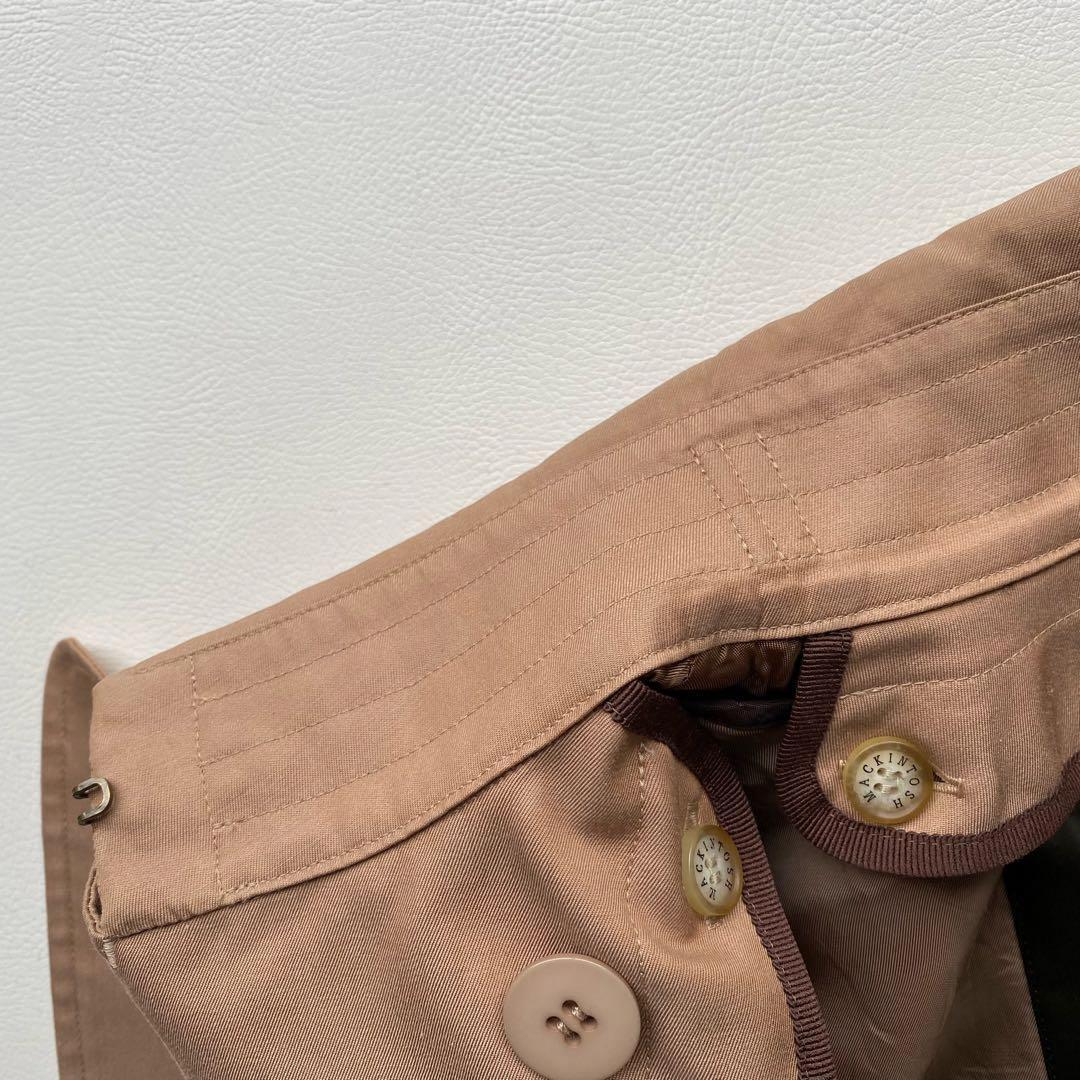 【人気色/美品】マッキントッシュロンドン トレンチコート ピンクベージュ 40