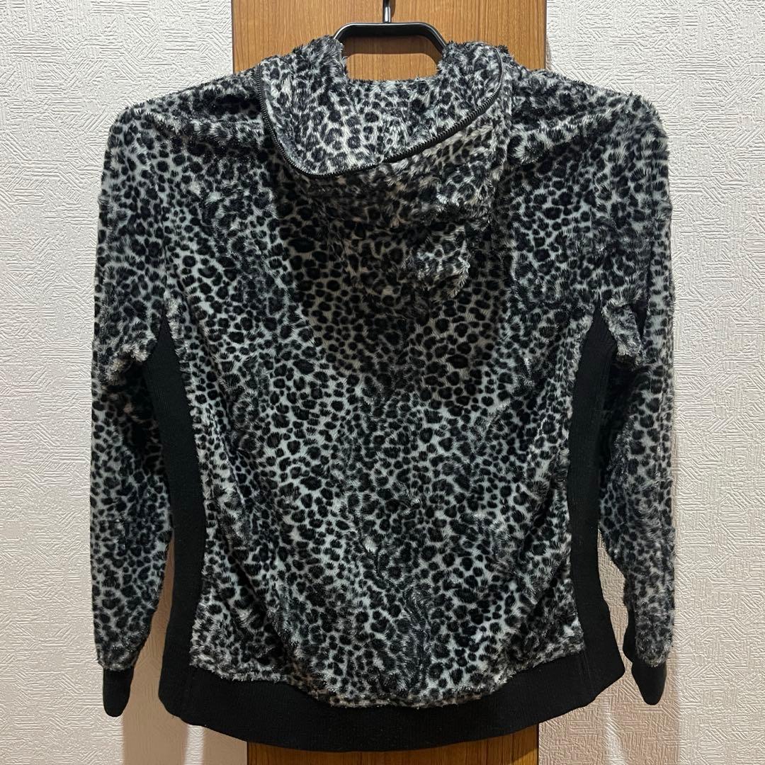 Roen × semantic design レオパード柄パーカー