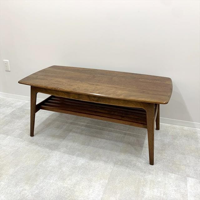 起立木工ノルディ無垢材センターテーブル