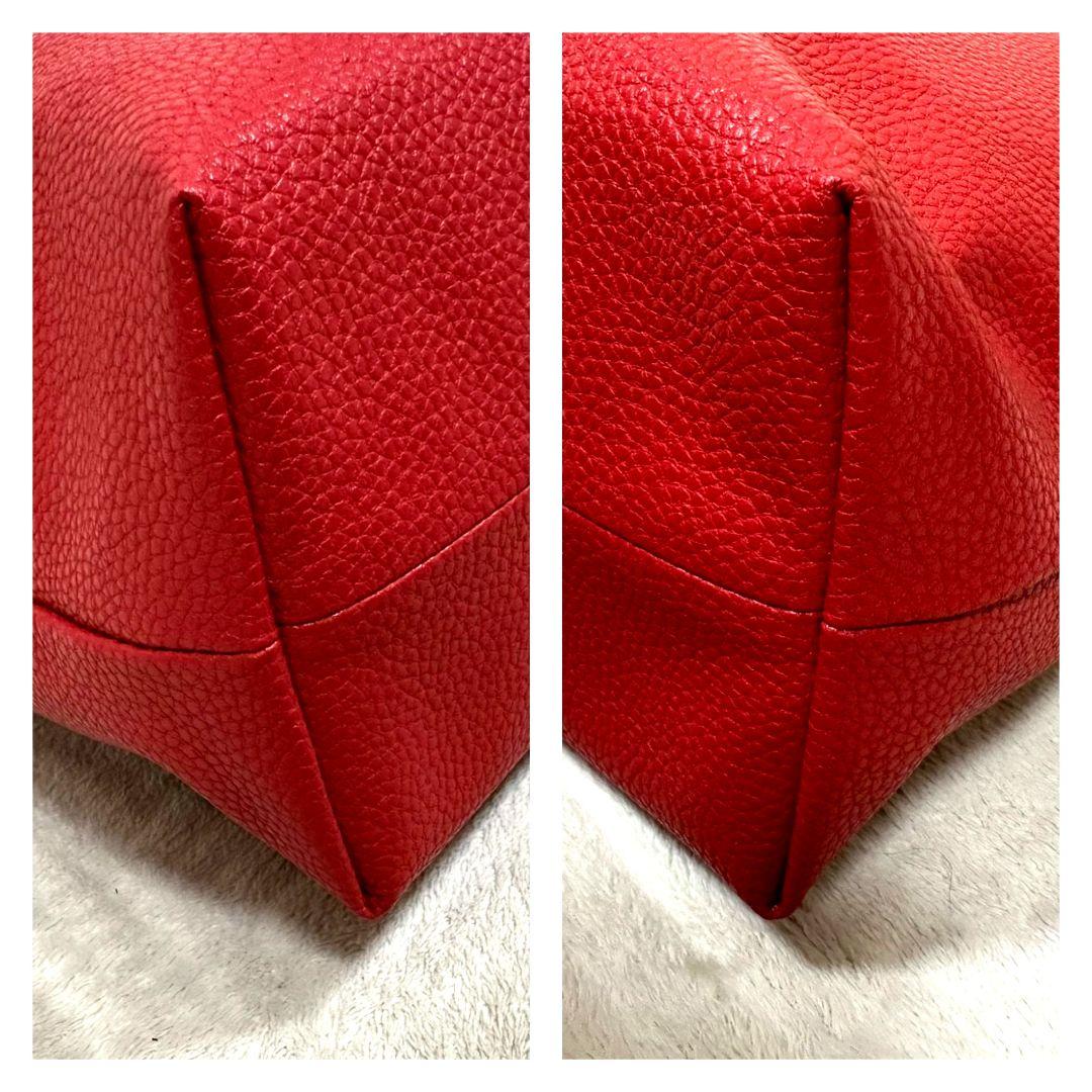 極美品 マッキントッシュフィロソフィー リバーシブル トートバッグ ポーチ付A4