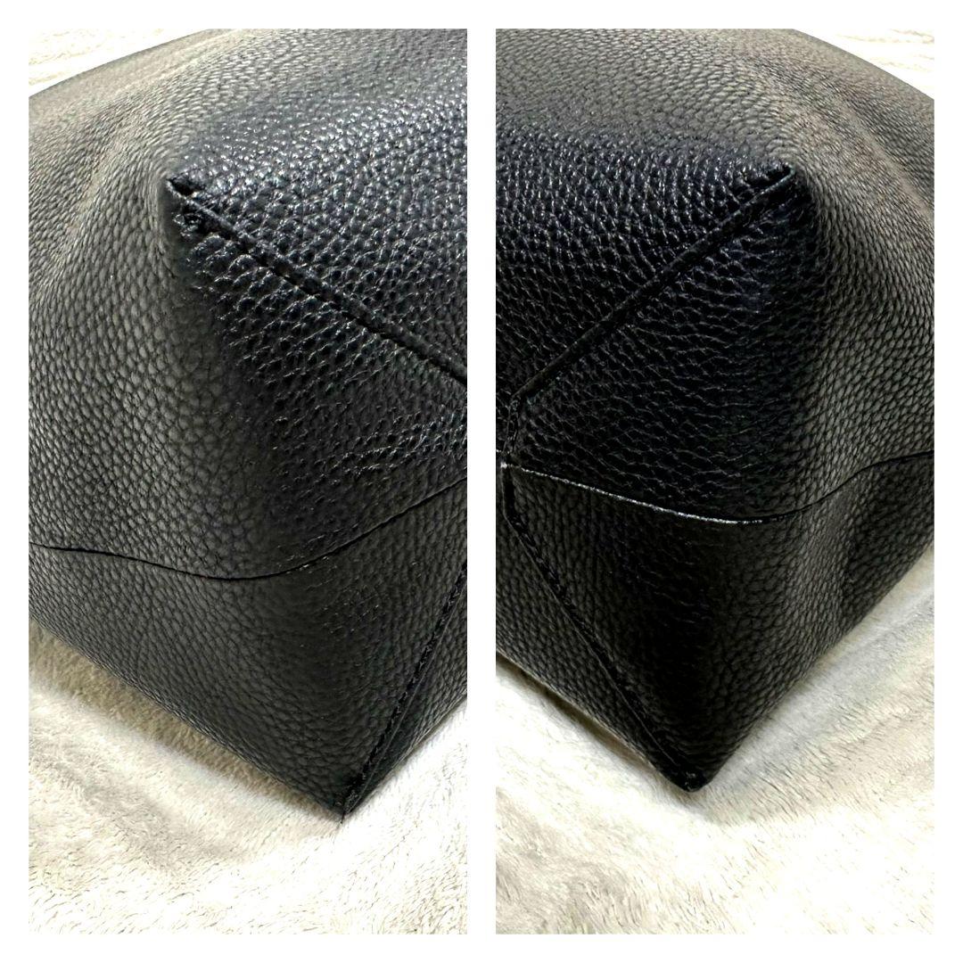 極美品 マッキントッシュフィロソフィー リバーシブル トートバッグ ポーチ付A4