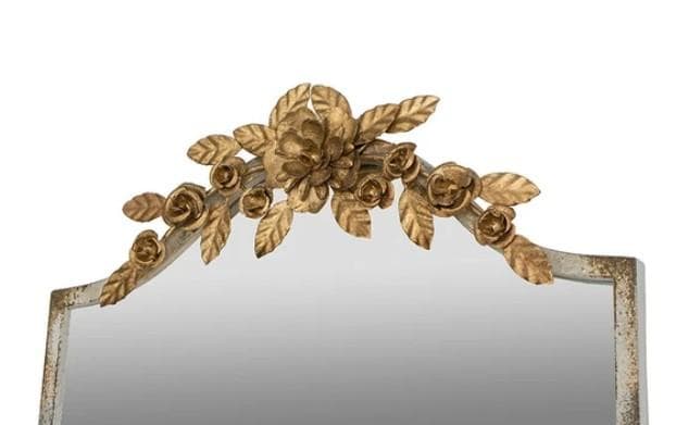 ミラー バロック ロココ 姿見 46×180cm アンティーク AN-7233