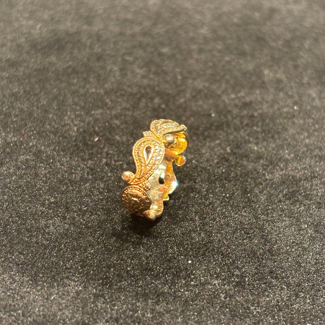 『訳アリ』AVALANCHE 10Kイエローゴールドリング