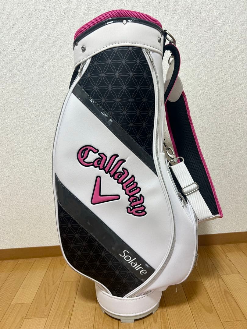 新品・未使用　Callaway Solaire ゴルフキャディバッグ　レディース