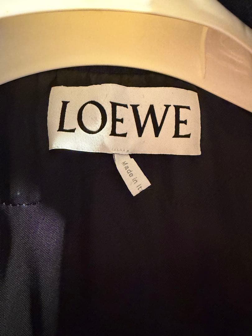LOEWE ロエベ ウールニットバック ジップ ボンバージャケット　サイズ50