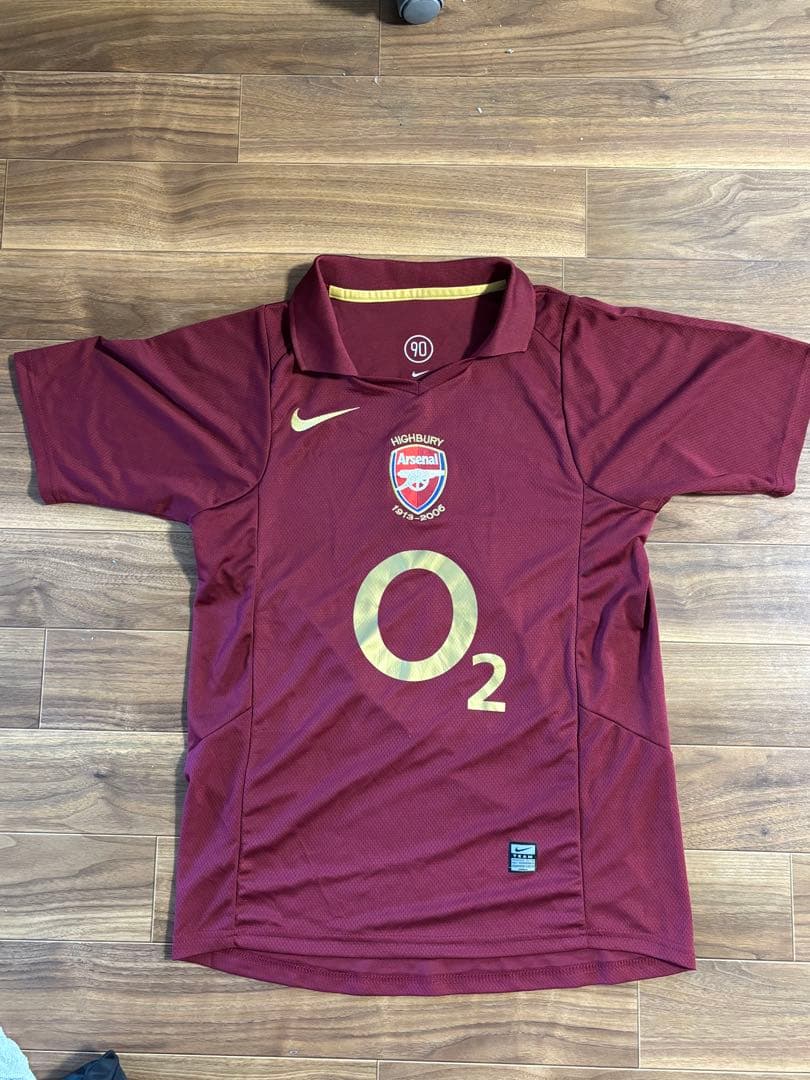 超絶希少！アーセナル Nike ティエリ アンリ 14