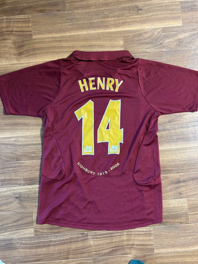 超絶希少！アーセナル Nike ティエリ アンリ 14