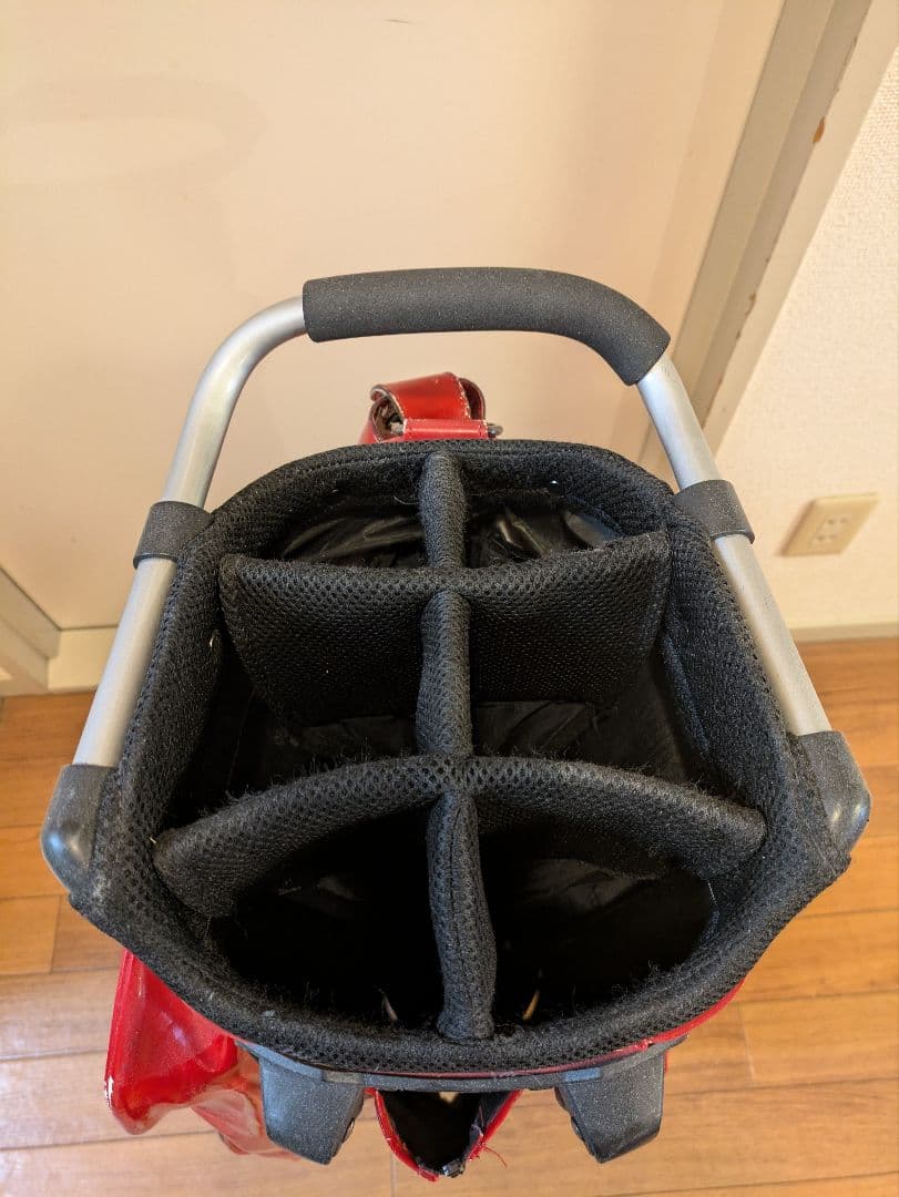 マスターバニーエディション 10周年記念 ゴルフバッグ 赤