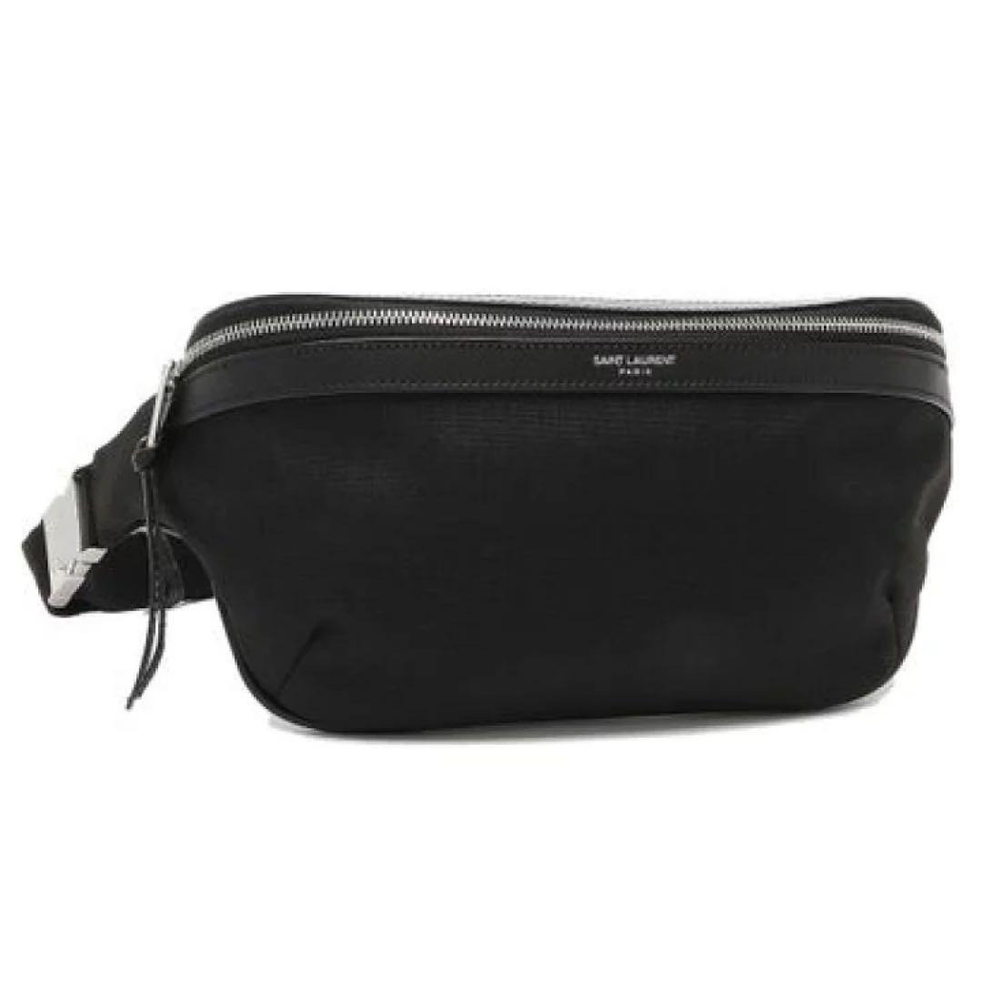 【極美品】サンローラン　ボディバッグ　キャンバス　ほぼ未使用