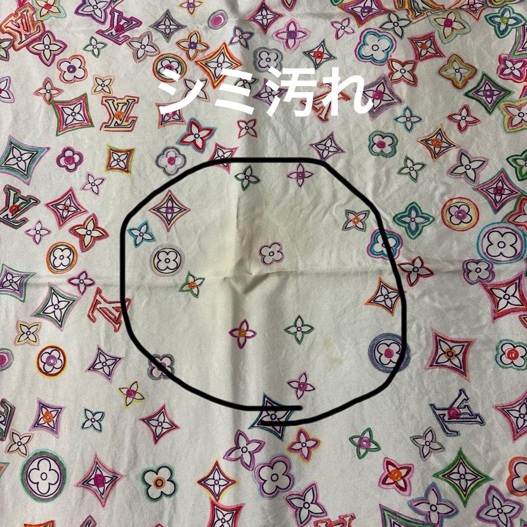LOUIS VUITTON マルチカラー スカーフ 大判