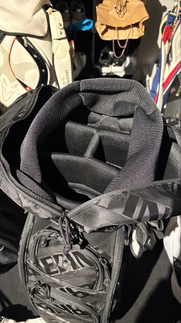 BRG311D06 ブラック ゴルフバッグ　ブリーフィング