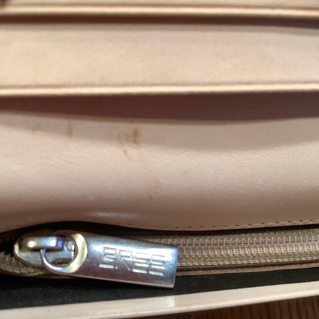 未使用BREE 長財布 Nature OBRA 本革メンズ レディー