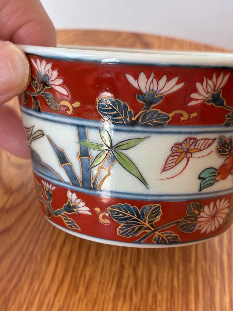 伊万里焼　福右衛門窯　蕎麦猪口　 4個セット