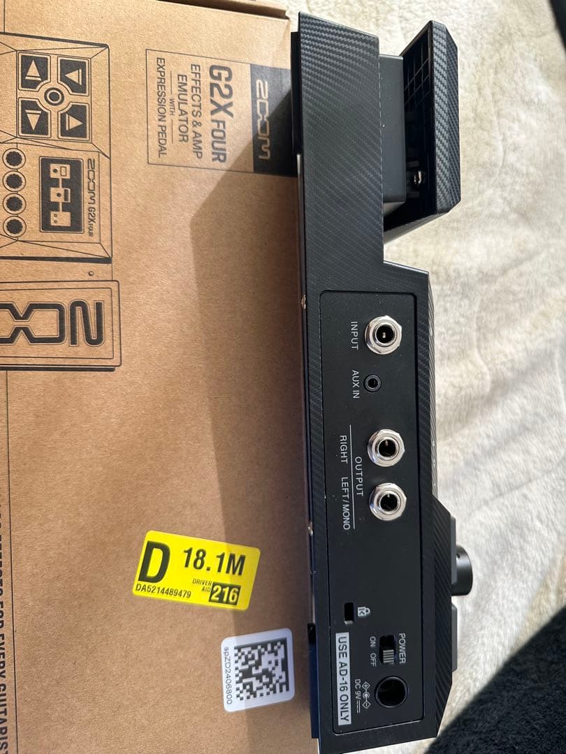 【スイッチハット付き】Zoom G2X Four ギターエフェクター完品