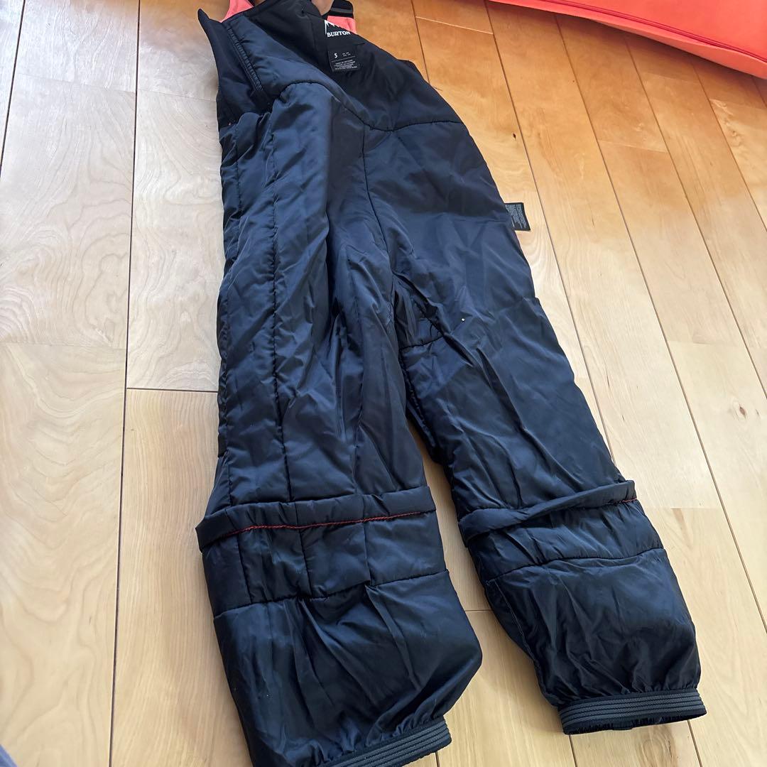 BURTON スノーボード　ジャケット＋ビブ＋キャップセット（子ども用）