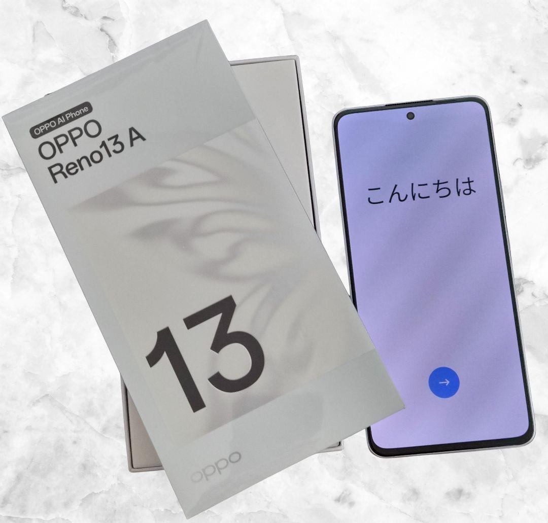 【送料無料】OPPO Reno13 A アイスブルー SIMフリー