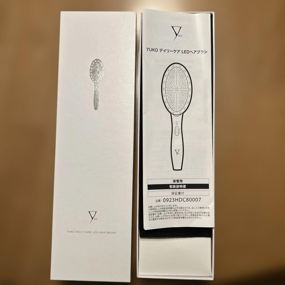 ファイテン　YUKOデイリーケア　LEDヘアブラシ　極数回使用美品