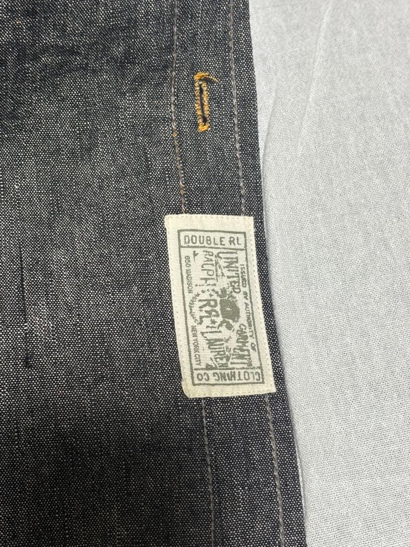 DOUBLE RL デニムシャツ RRL ダブルアールエル　ワークシャツ