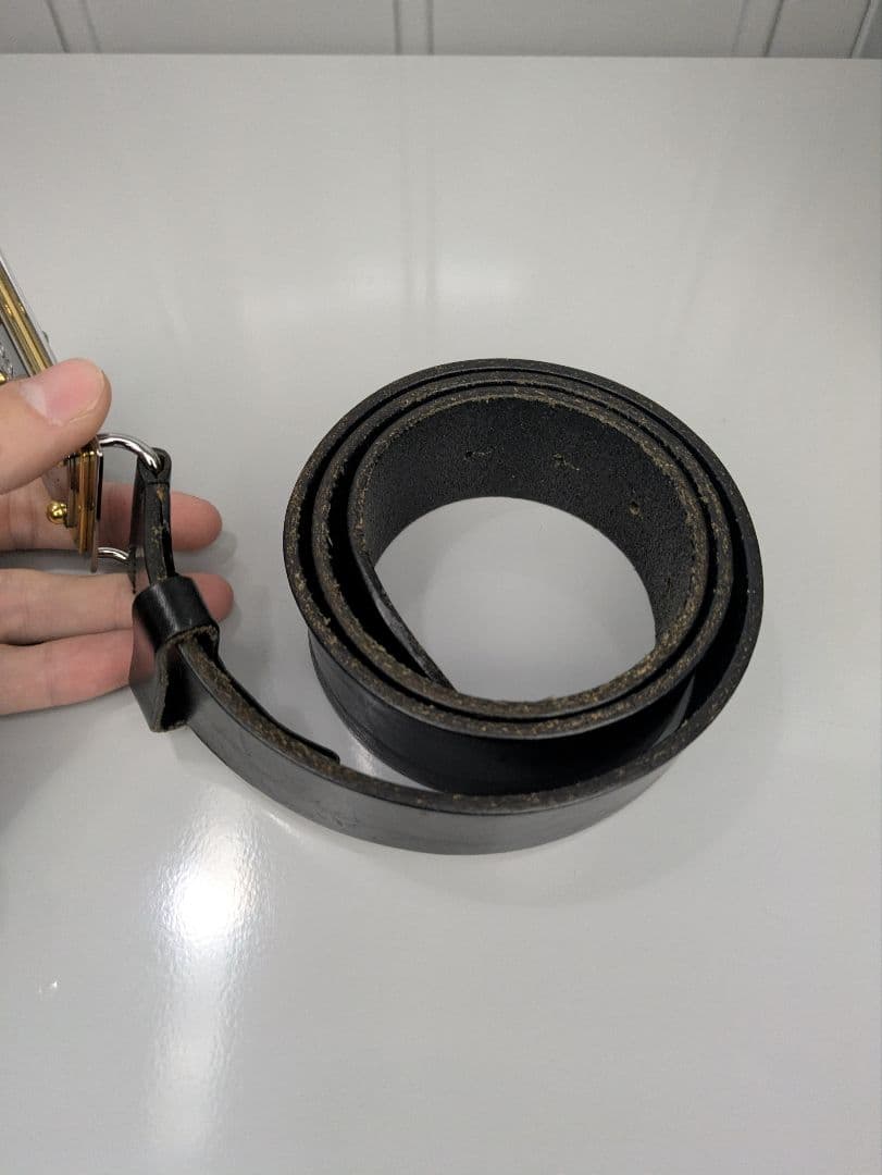 Dolce & Gabbana/ドルチェ&ガッバーナ レザーベルト　85