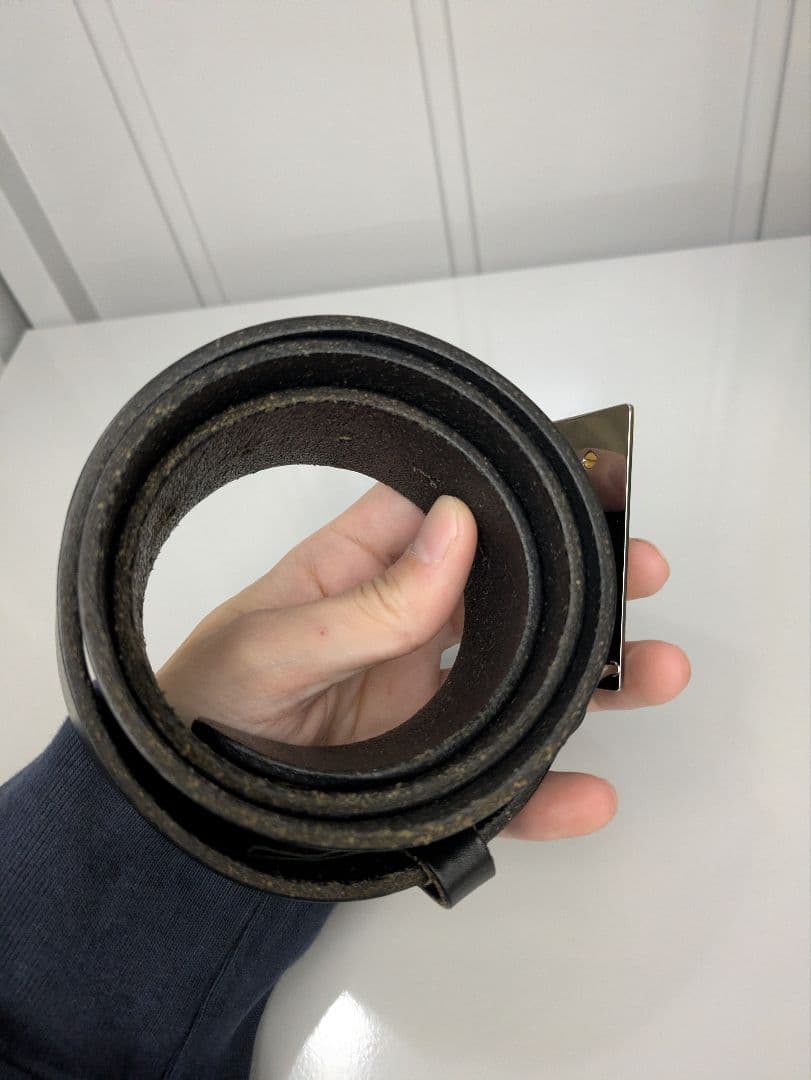 Dolce & Gabbana/ドルチェ&ガッバーナ レザーベルト　85