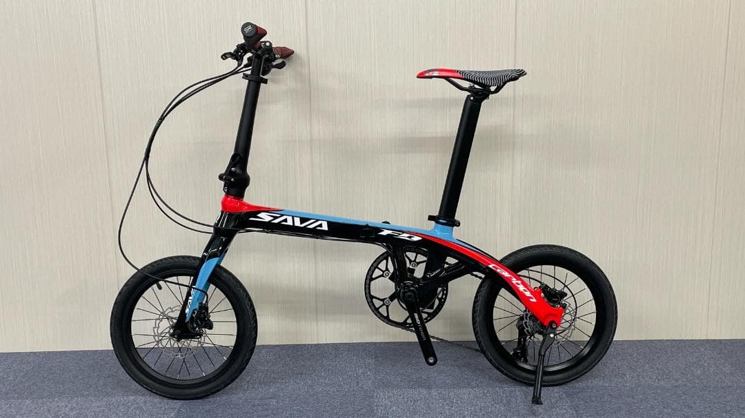SAVA Z2　16インチ　カーボン製折りたたみ自転車