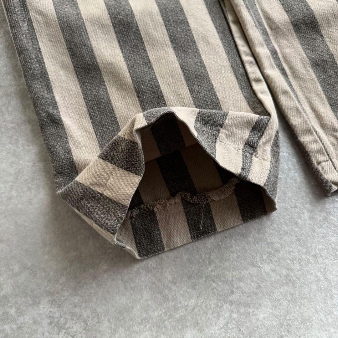 【希少】プリズナーパンツ　50s ストライプ