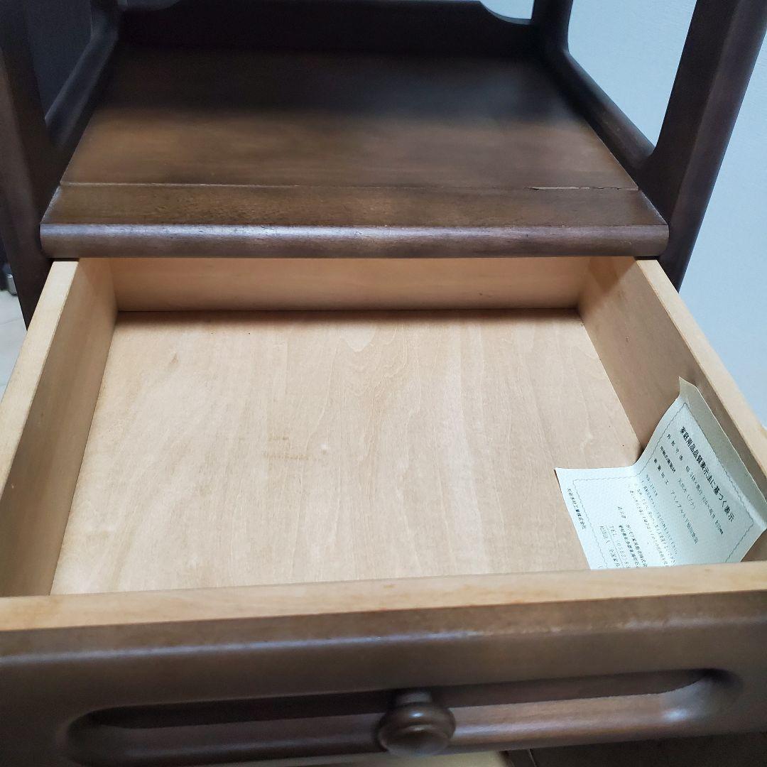 大幅値下げ！ karimoku カリモク 木製 電話台 サイドキャビネット