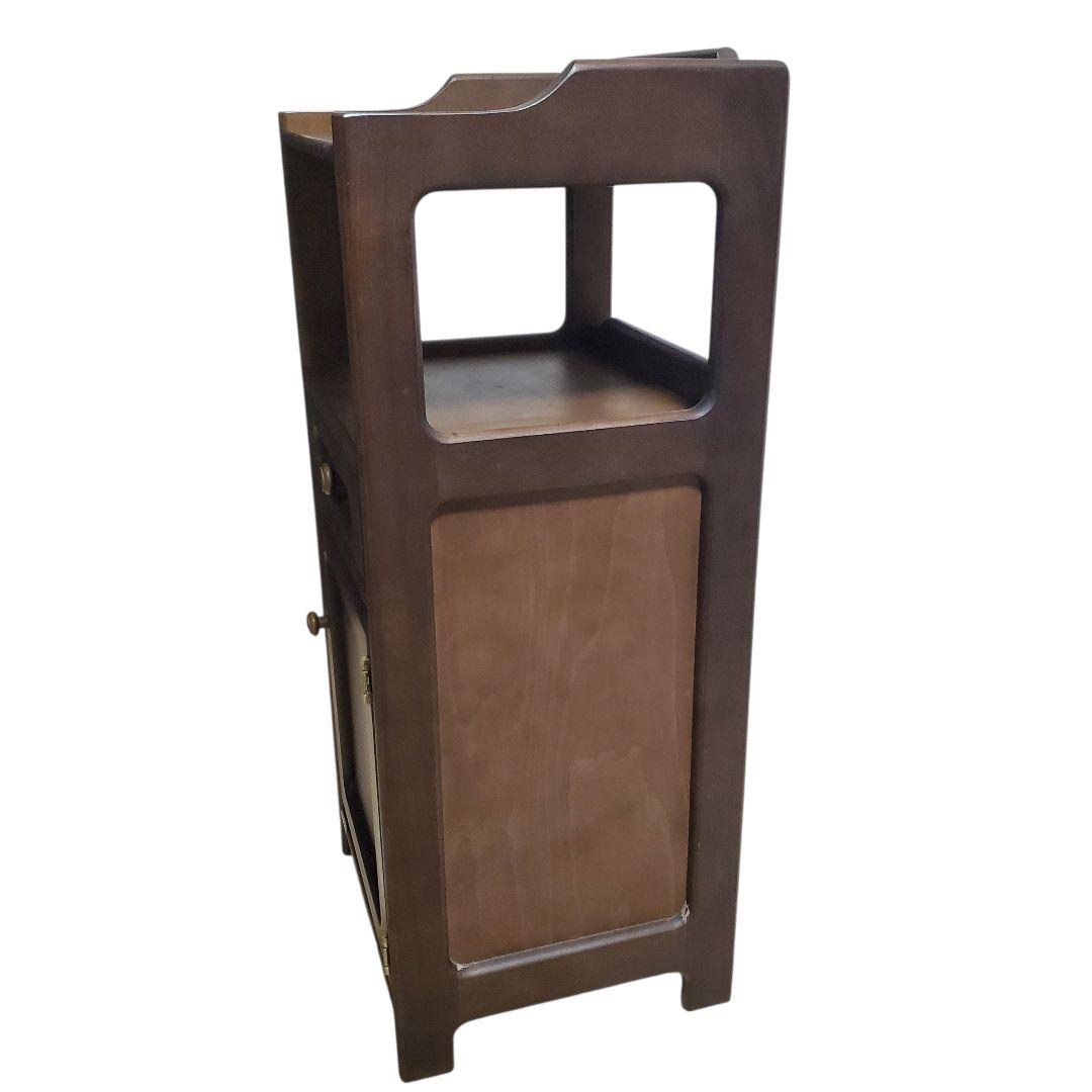 大幅値下げ！ karimoku カリモク 木製 電話台 サイドキャビネット