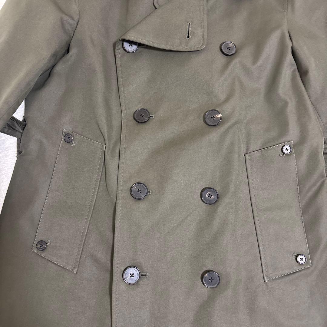 【美品】 Aquascutum トレンチコート メンズ36 英国製 国内正規品