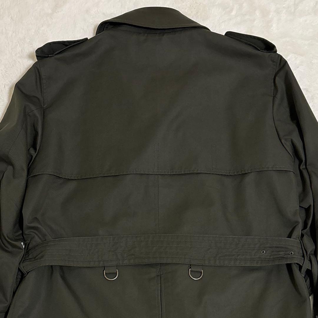 【美品】 Aquascutum トレンチコート メンズ36 英国製 国内正規品