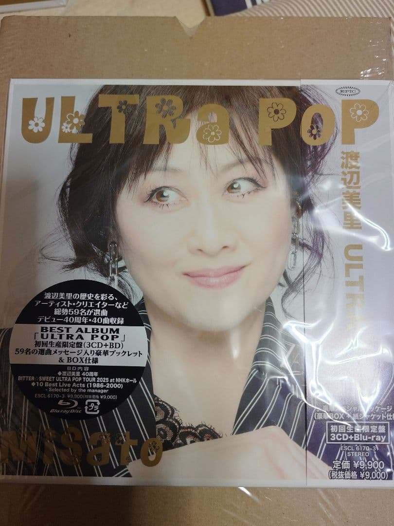 渡辺美里　ULTRA POP（初回生産限定盤）3CD＋Blu-ray