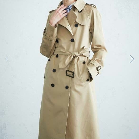 ✨希少✨アクアスキュータム トレンチコート チェック ベルト ライナー 大草直子