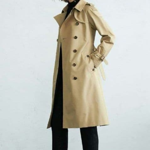 ✨希少✨アクアスキュータム トレンチコート チェック ベルト ライナー 大草直子