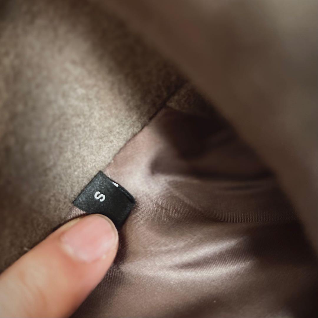 極美品【Theory／セオリー】PILE MELTON チェスターコート　S