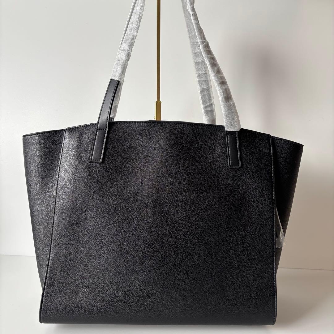 【新品未使用】サマンサタバサ　スタッズトートバック　A4サイズ　大容量　黒