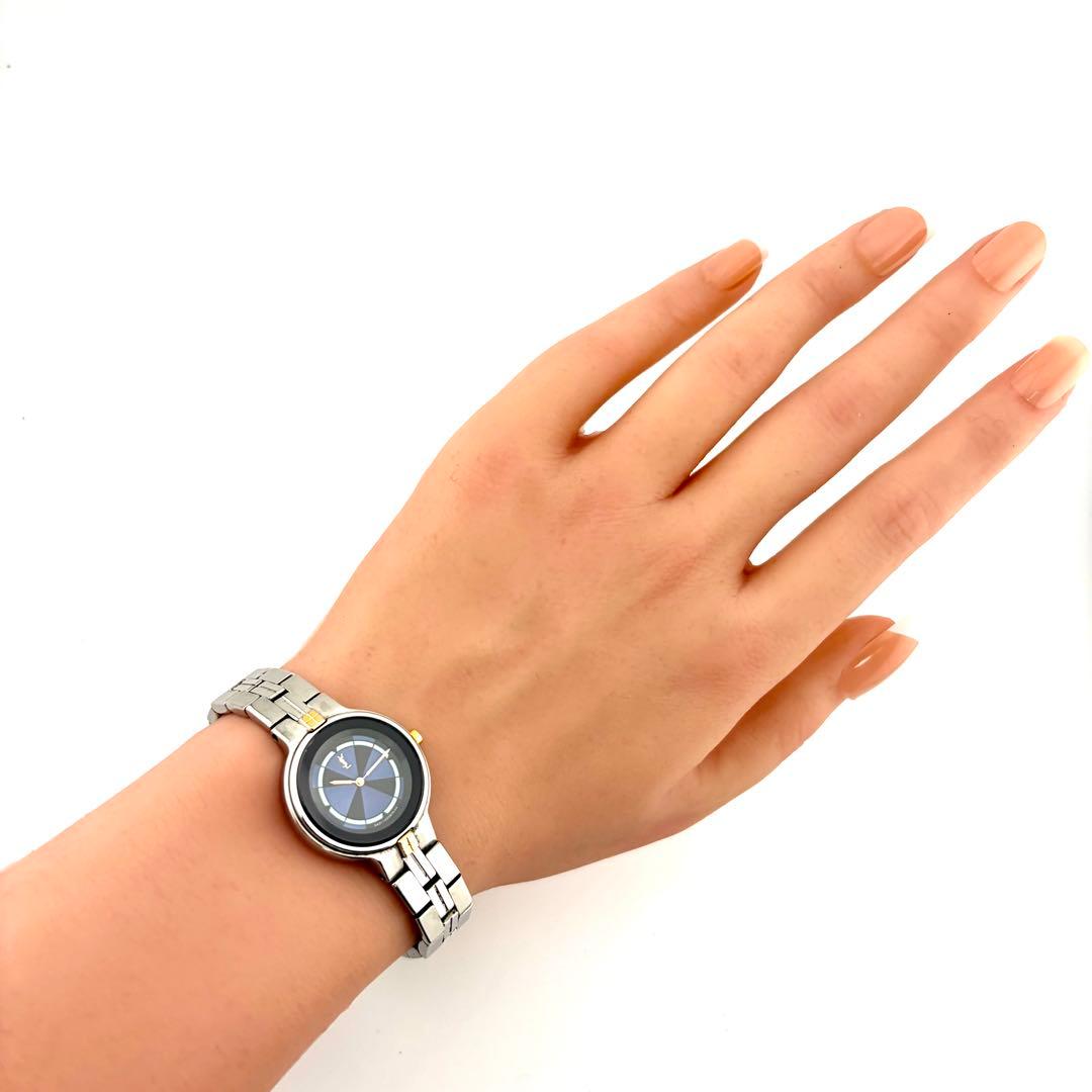 【新品電池/稼働】サンローラン 5421-H13855 腕時計 ヴィンテージ