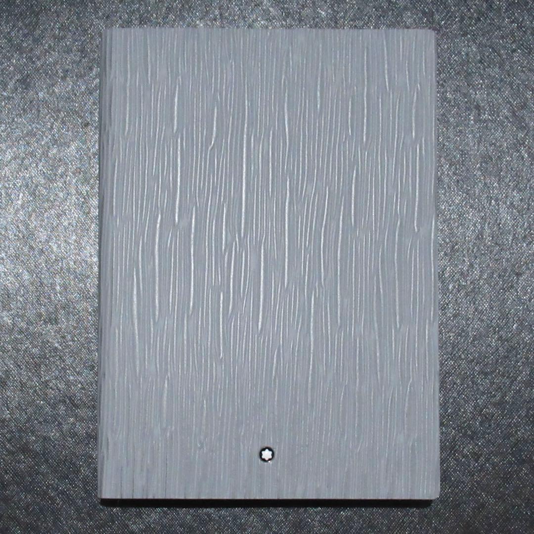 モンブラン ノート ミディアム コルテッチャレザー ウォームグレー 136629