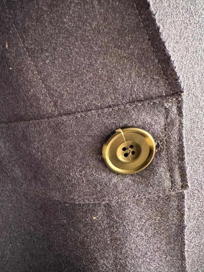 最終値下げCINI venezia ネイビーウールトレンチコート