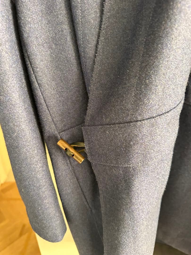 最終値下げCINI venezia ネイビーウールトレンチコート