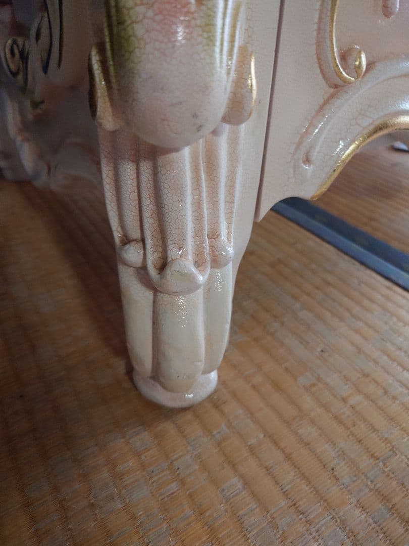 【マロングラッセ】　ロココ調四段チェスト