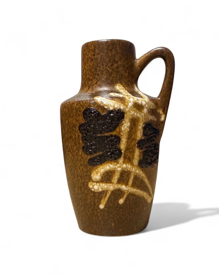 西ドイツ製ヴィンテージ 花瓶 Fat Lava 陶器 北欧