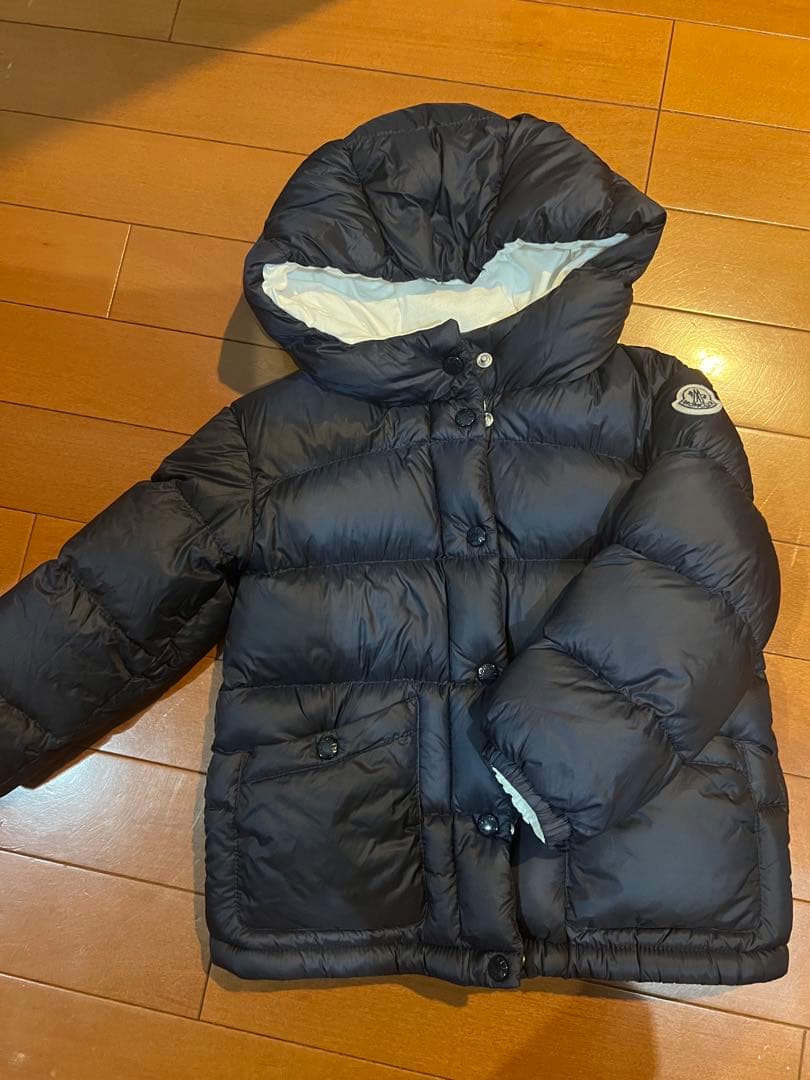 MONCLER ネイビー ダウン　2Y 92㎝