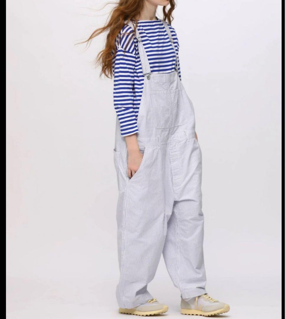 ジャーナルスタンダードラックス　OXストライプオーバーオール