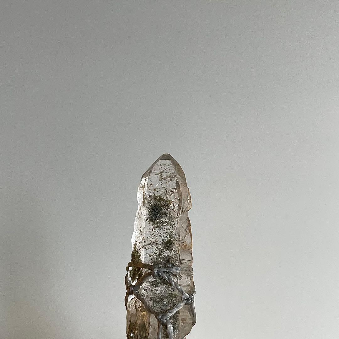 ヒマラヤ水晶 ガネッシュヒマール ＊ マクラメペンダント ネックレス 13