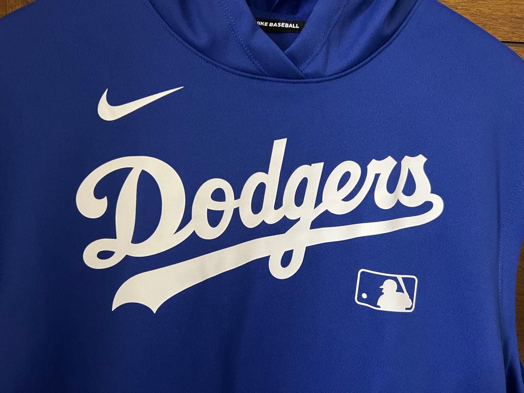 ドジャース 選手着用モデル スリーブレスパーカー サイズM 新品タグ付