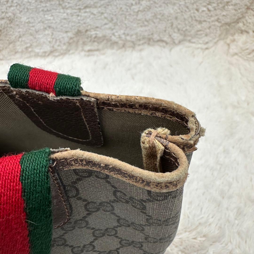 ✨人気✨グッチ　トートバッグ　シェリーライン　スプリーム　GG柄 PVC