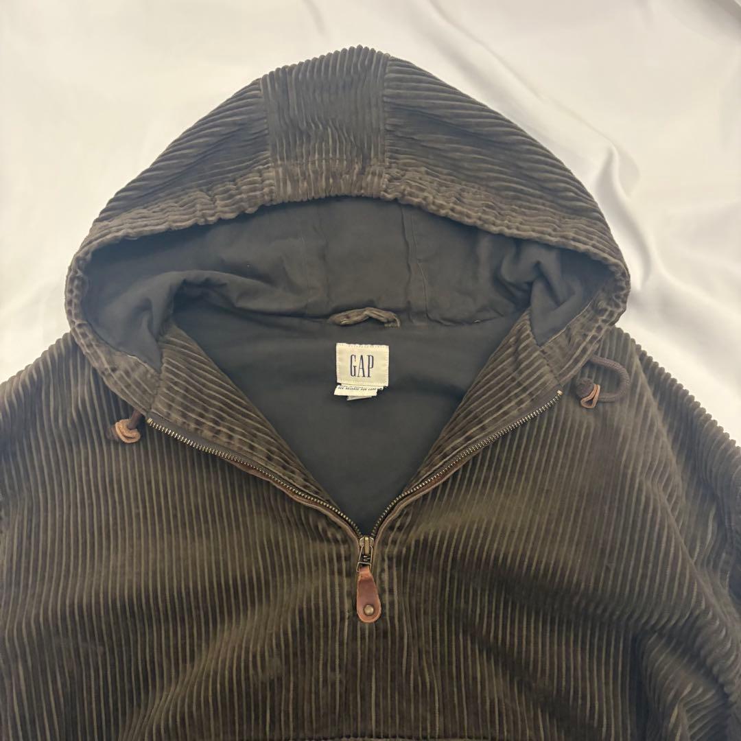 old gap 90s 00s アノラック　コーデュロイ　古着屋