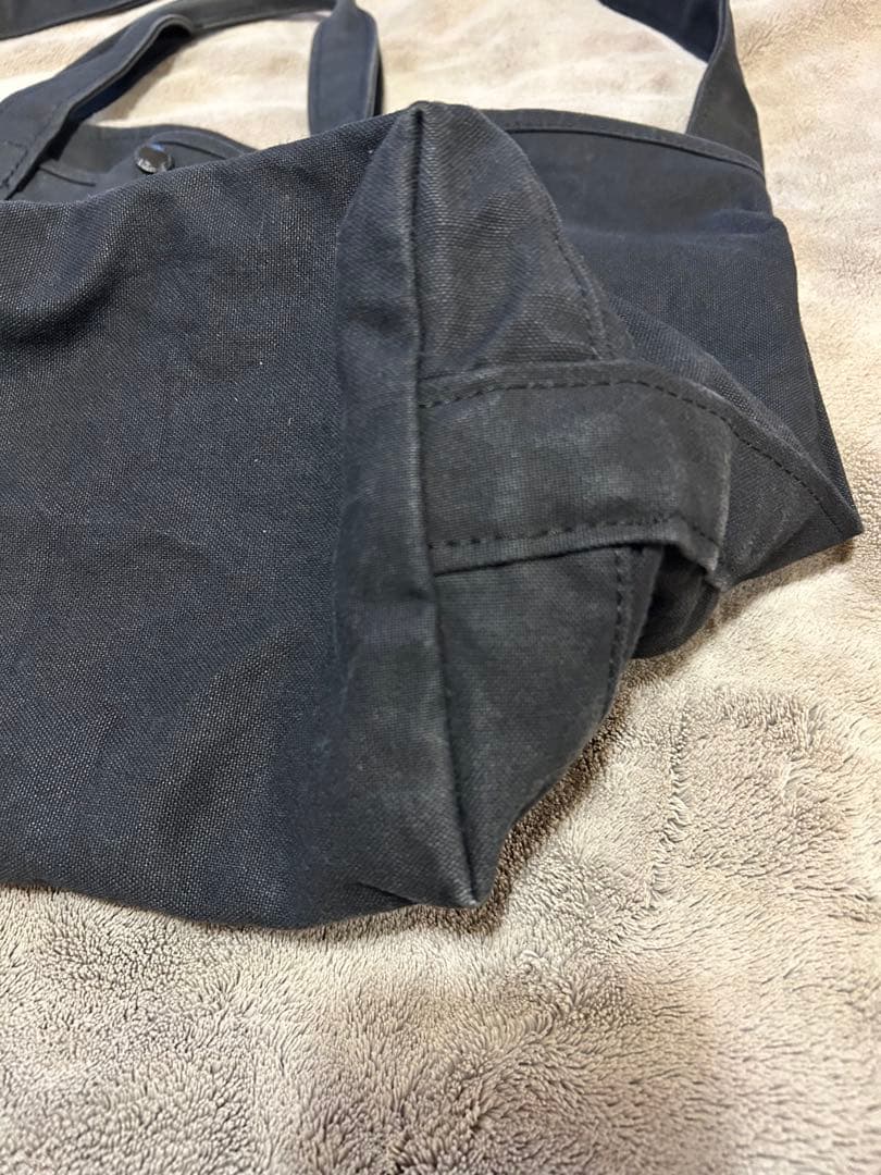 COMME des GARÇONS HOMME ブラックトートバッグ