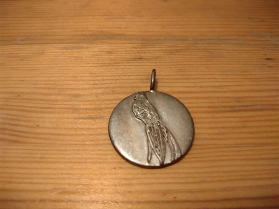 シルバー 　ケツァールデザイン ペンダント