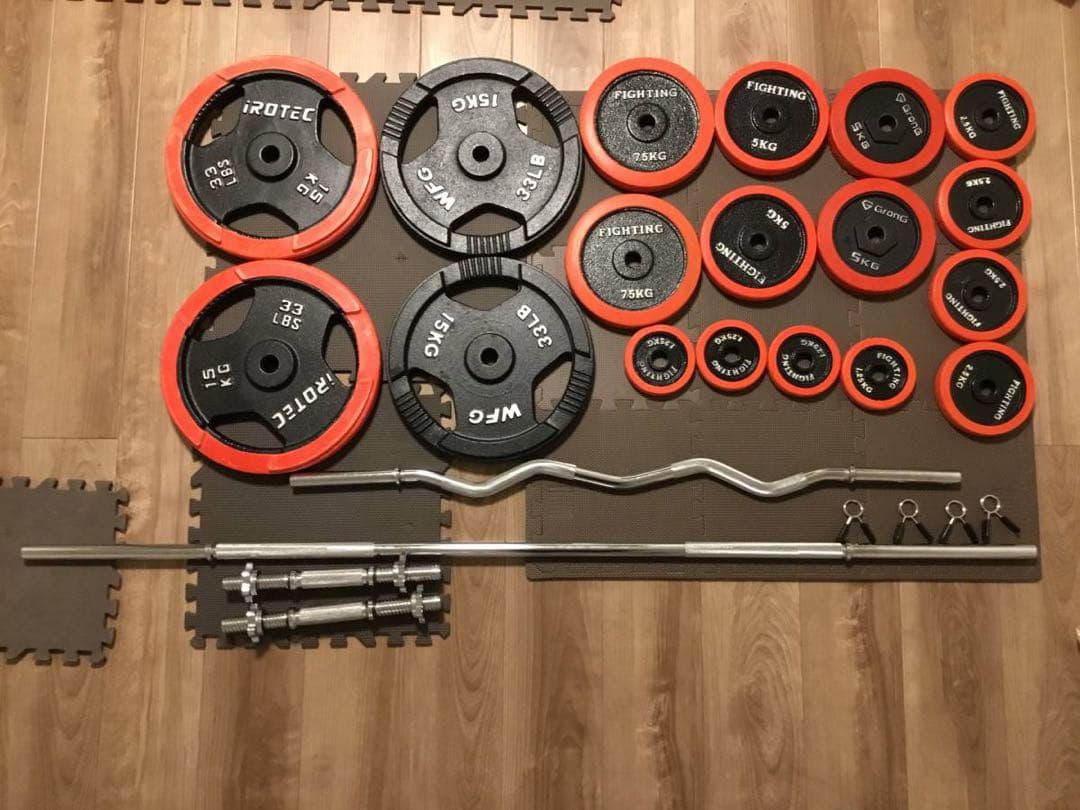 引き取り限定 バーベルセット